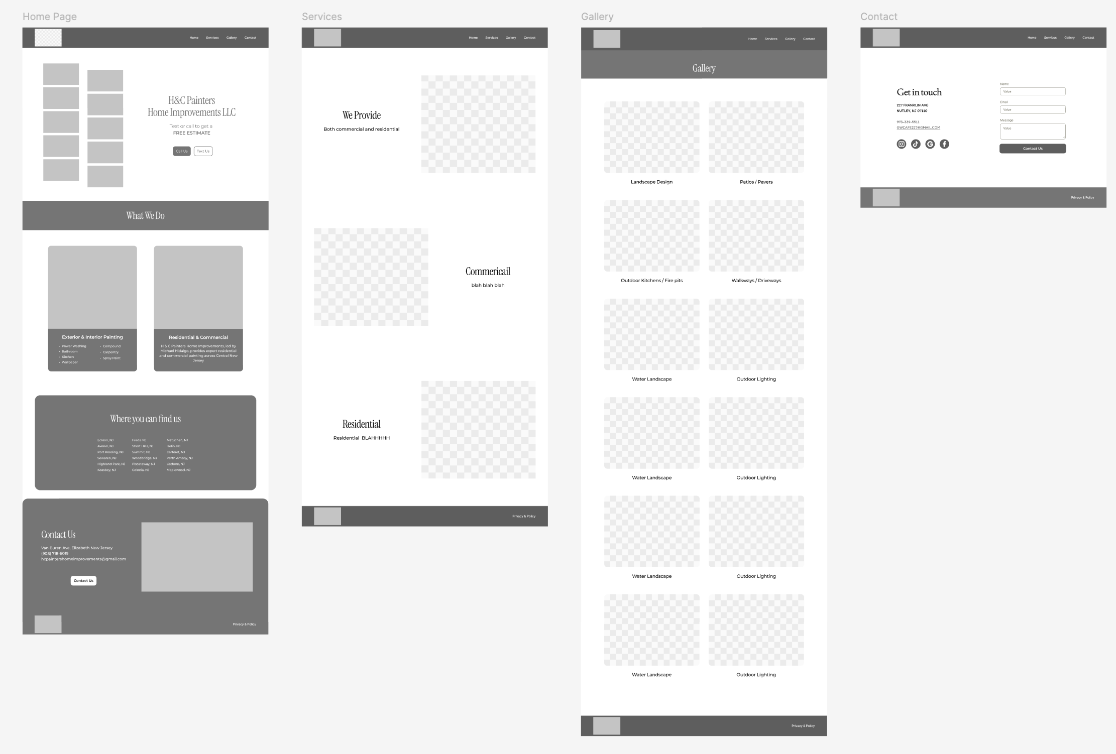 Wireframes